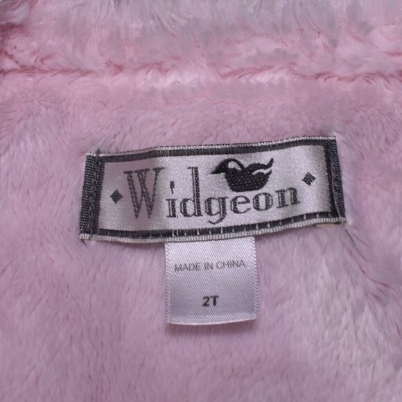 Little Girls Faux Fur Pink Sparkly Vest Size 2 T - Picture 8 of 10